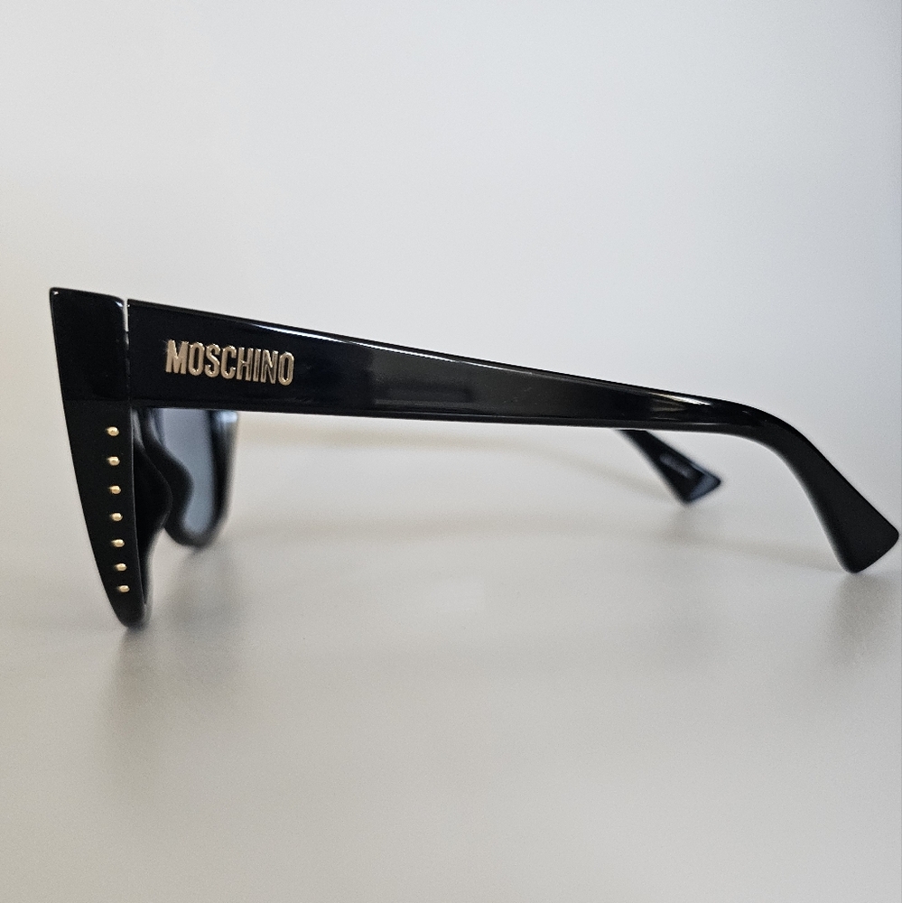 Authentic MOSCHINO Sunglasses NEW With Case & Dustcloth - Picture 7 of 14